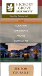 Mobile Screenshot of hickorygroveapartments.com